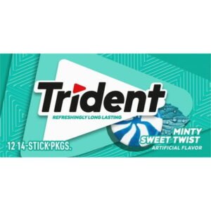TRIDENT, MINTY SWEET TWIST 12 CT *397*