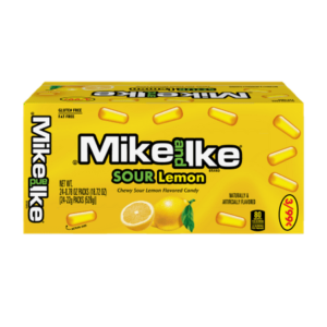 MIKE & IKE 3/$1, SOUR  LEMON 24 CT