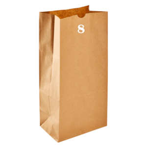#BROWN BAGS # 8, 500 CT *1500*