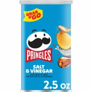 PRINGLS, SALT & VINEGAR 12- 2.6 OZ *735*