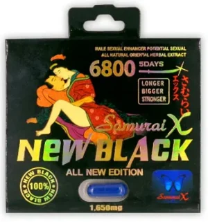 SAMURI X NEW BLACK 6800 1 CT