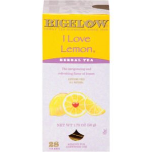 #BIGELOW I LOVE LEMON TEA, *NEW* 28 CT