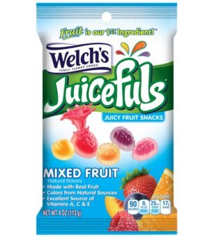 WELCH'S, JUICEFULS MIXED FRUIT 4OZ 12CT