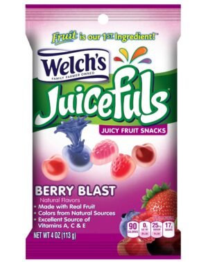 WELCH'S, JUICEFULS BERRY BLAST 4OZ 12CT