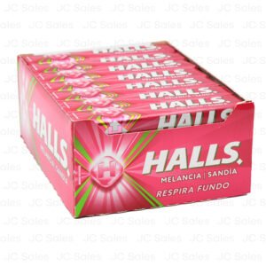 HALLS, WATERMELON ( PINK ) 21 CT *NEW*