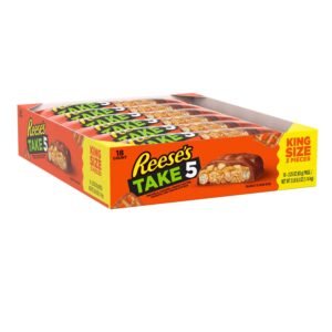 REESE'S TAKE 5 BAR, KING SIZE 18 CT