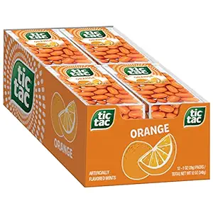 TIC TAC, ORANGE 12 CT *355*