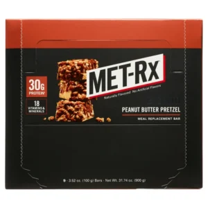 METRX ,  PEANUT BUTTER PRITZEL PROTIEN 9CT
