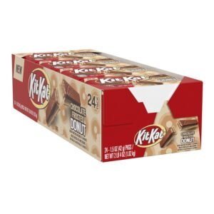 KIT KAT CHOCOLATE FROSTED DONUT , 24  CT
