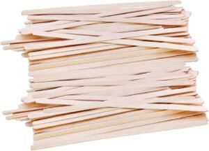 #7 " WOOD COFFEE STIRRERS, 500 CT X 10