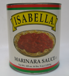 #ISABELA  MARINARA SAUCE 6 LB