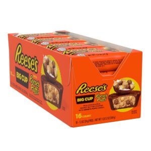 REESES, BIG CUP WITH REESES PUFFS 16 CT *142*