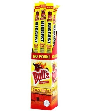 BULL'S SNACK STICKS, 99C 24 CT *2087*