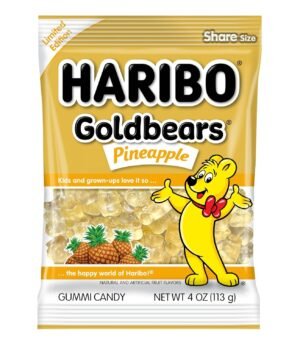 HARIBO GOLD - BEARS PINEAPPLE 4 OZ