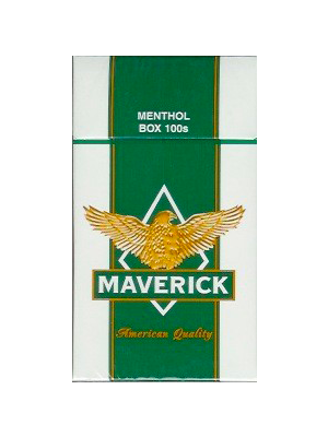MAVERICK 100'S MENTHOL BOX