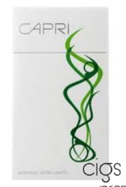 CAPRI 100’S MENTHOL JADE SUPER SLIM BOX