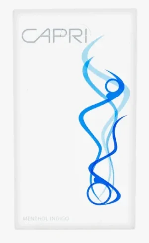 CAPRI 120 MENTHOL INDIGO SUPER SLIM BOX