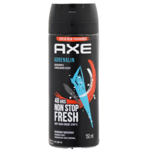 AXE SPRAY, ADRENALIN 150 ML *1163*