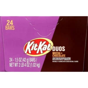 KIT KAT , DUO'S MOCHA BAR 24 CT *NEW*