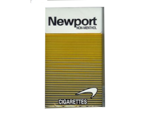 NEWPORT 100'S GOLD NON-MENTHOL BOX