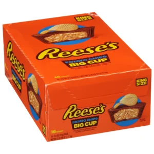 REESES, BIG CUP KING POTATO CHIPS 16 CT