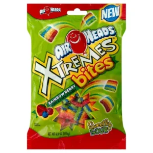 AIRHEADS BAG XTREMES BITES RAINBOW BERRY 6OZ  12 CT