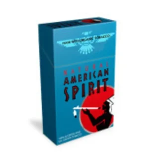 AMERICAN SPIRIT REGULAR KINGS BOX (BLUE)