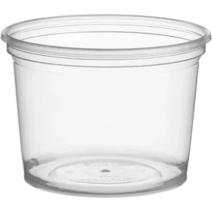 #16 OZ. CLEAR PLASTIC DELI CONTAINER