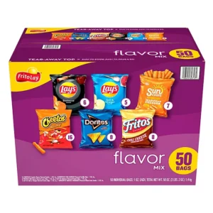 FRITO-LAY FLAVOR MIX VARIETY PACK CHIPS 50 PACK