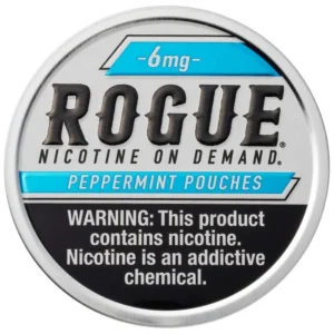 ROGUE 6 NICOTINE POUCHES PEPPERMINT 5 CT