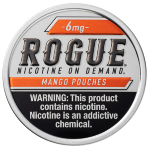 ROGUE 6 NICOTINE POUCHES MANGO 5 CT