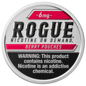 ROGUE 6 NICOTINE POUCHES BERRY  5 CT