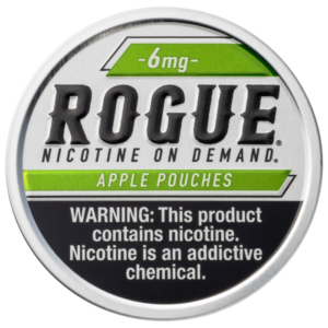 ROGUE 6 NICOTINE POUCHES APPLE 5 CT