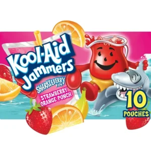 KOOL AID JAMMERS SHARKLEBERRY 6 OZ 4/10 CT