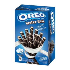 OREO VANILLA CREAM FILLED WAFER ROLLS 20 CT X 54G