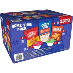 KELLOGG'S GAME TIME SNACKS, VARIETY PACK 38 CT , 37.3 OZ