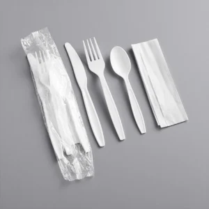 #MEAL KIT , NAPKIN , SPON, KNIFE. FORK 250 CT