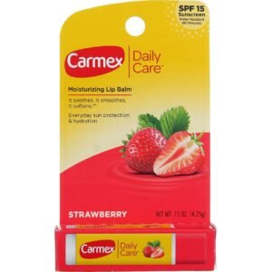 CARMEX DAILY CARE MOISTURIZING LIP BALM STRAWBERRY