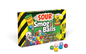 TOXIC WASTE SOUR SMOG BALLS THEATER BOX 12 CT