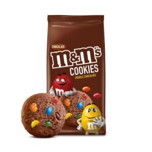M&M DOUBLE CHOCOLATE COOKIES 180 G X 8