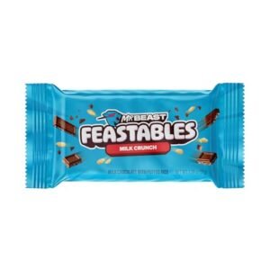 MR BEAST FEASTABLES MILK CRUNCH & PUFFED RICE  1.24 OZ X 24 CT