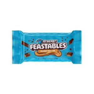 MR BEAST FEASTABLES MILK CHOCOLATE & PEANUT BUTTER 1.24 OZ X 24 CT