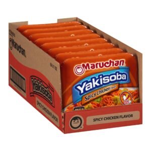 MARUCHAN YAKISOBA NOODLES SPICY CHICKEN 8 CT