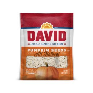 DAVID'S PUMPKIN SEEDS 5 OZ 1/12 CT