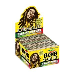 BOB MARLEY ROLLING PAPER KING SIZE ORGANIC  50 CT