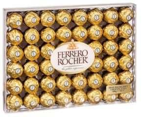 FERRERO ROCHER CHOCOLATE, DISPLAY 48 CT