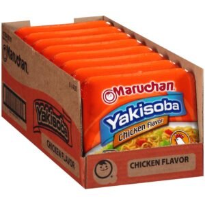 MARUCHAN YAKISOBA NOODLES CHICKEN 8 CT