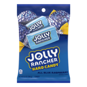 JOLLY RANCHER PEG BAG HARD BLUE RASPBERRY 6.5 OZ 1/12 CT