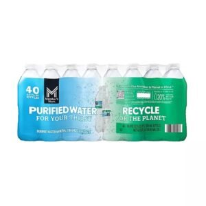 MEMBER'S MARK PURIFIED BOTTLED WATER 40 CT 16.9 FL OZ
