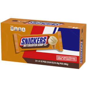 SNICKERS, BUTTERSCOTCH SCOOP 24CT (NEW)